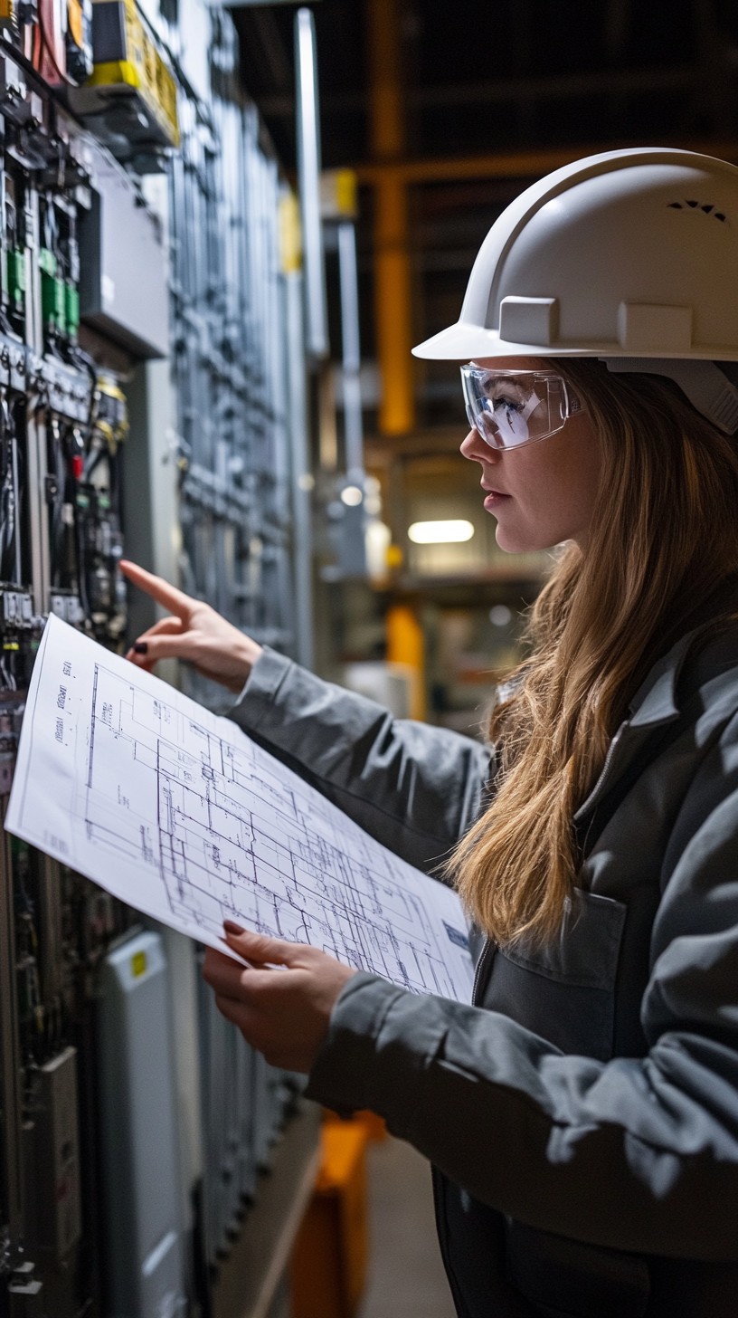 StockCake-Engineer checking systems_1750263735